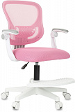 Бюрократ BUROKIDS 3 PINK Кресло детское ткань/сетка розовые от интернет магазина Новый Стиль Киров