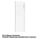 В.С-2 Дверь стеклянная средняя 38х0,4х110,9 от интернет магазина Новый Стиль Киров