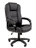 Chairman 600 LT Кресло руководителя офисное экокожа черная от интернет магазина Новый Стиль Киров