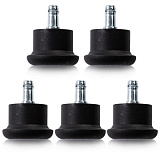 Бюрократ FootSet35 Набор из пяти заглушек для крестовины, D штока 11мм от интернет магазина Новый Стиль Киров