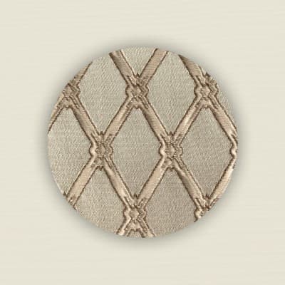 каркас слоновая кость + ткань beige, белый ромб