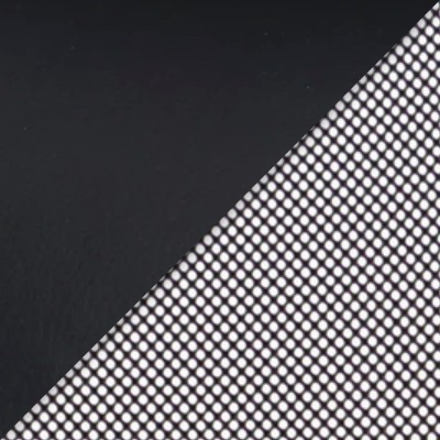 экокожа + сетка, черные